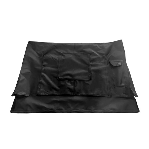 TVC-65/70 Κάλυμμα Τηλεόρασης 65-70" 600D Black Oxford Αδιάβροχο Εξωτερικού Χώρου   