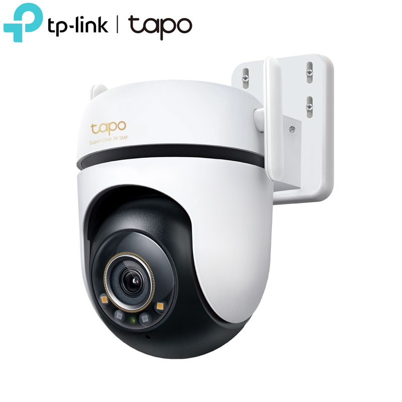 TP-Link Tapo C530WS Ασύρματη Αδιάβροχη WiFi IP Ρομποτική PT Κάμερα 5MP, 3K, Full-Color Starlight Night Vision, Mic/Speaker, microSD
