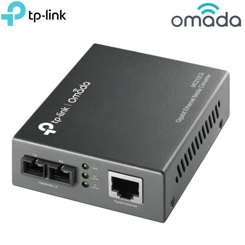 TP-Link MC210CS Gigabit Single-Mode Media Converter Οπτικής Ίνας σε Ethernet
