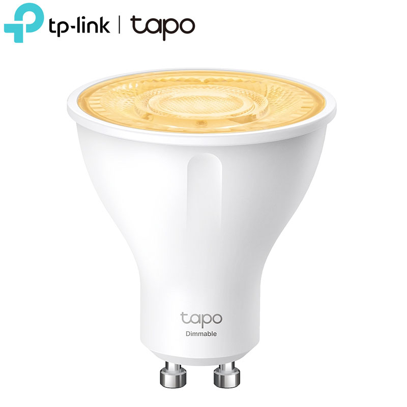 TP-LINK Tapo L610 Smart Wi-Fi Spotlight Dimmable GU10 350Lm 2.9W 2700K