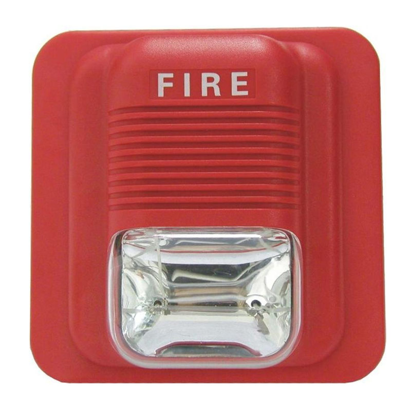 VFS-082 Φαροσειρήνα πυρασφάλειας πιεζοηλεκτρονική με strobo 24VDC 93dB