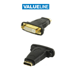 VALUELINE VGVP34911B Adaptor HDMI θηλυκό σε DVI θηλυκό