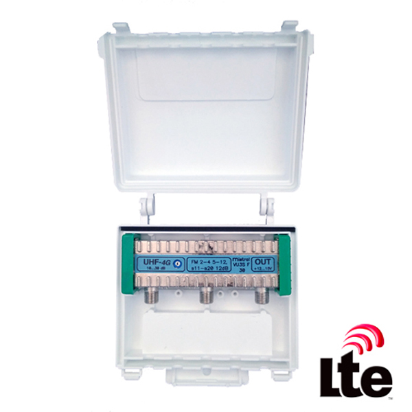MISTRAL VU3S-F30 5G ISTOU Ενισχυτής VHF-UHF 30dB Θωρακισμένος με LTE 5G (χωρίς τροφοδοτικό) (216001)