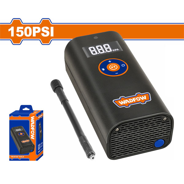 WADFOW WAAM572 Αεροσυμπιεστής Αέρος Μπαταρίας Λιθίου 8V Type-C 
