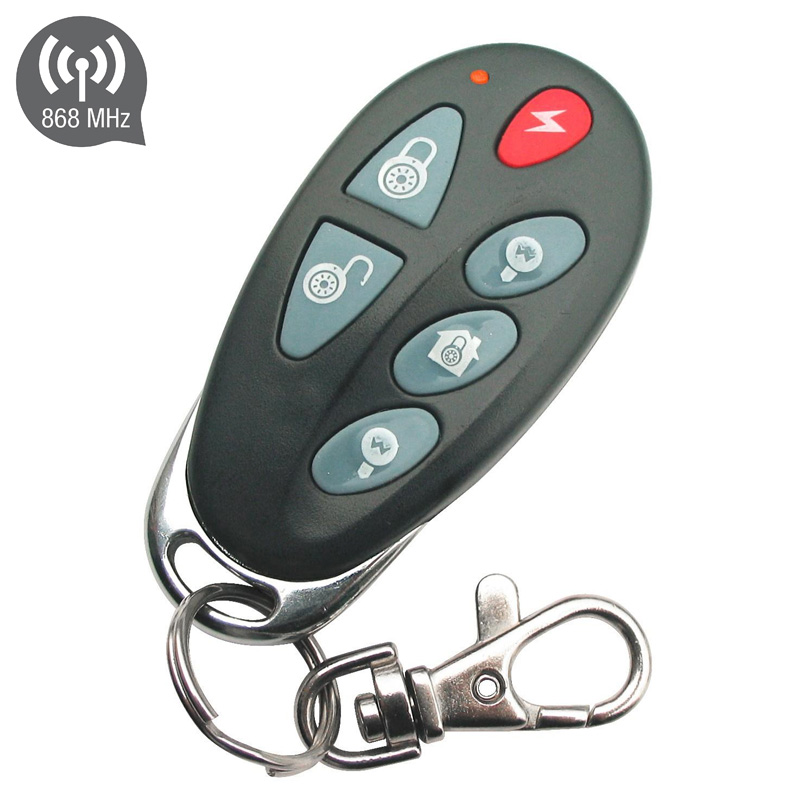 WKF-100 Ασύρματο τηλεχειριστήριο 6 πλήκτρων για πίνακες AEOLUS και APOLLO της Sigma (868MHZ)