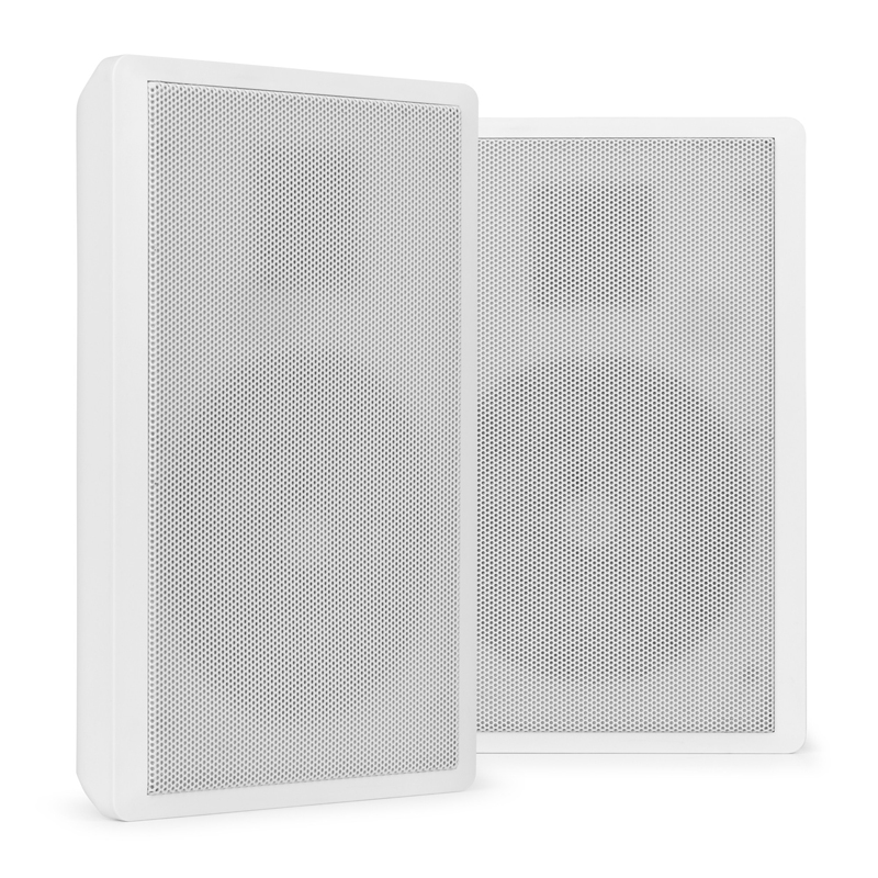 POWER DYNAMICS WSF30W Ζεύγος ηχείων Flat 100V / 10 Watt RMS 2 δρόμων 5.25" σε Λευκό (ζευγάρι) 952.556