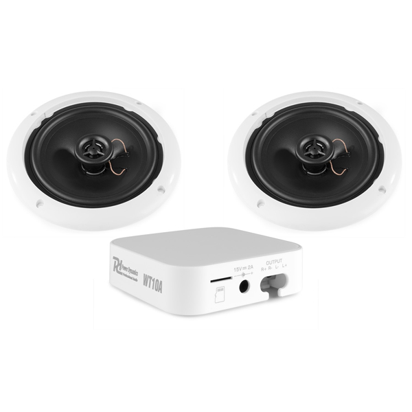 POWER DYNAMICS WT10SET Compact Kit Wifi Ενισχυτής με ζεύγος αδιάβροχων ηχείων 5" 952.502 --