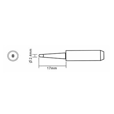 YH-2.4 Ανταλλακτική Μύτη Σταθμού Κόλλησης