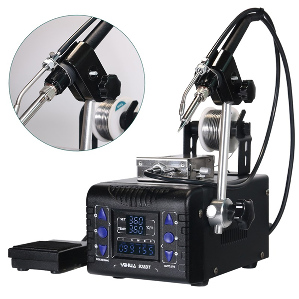 YH-928DT Σταθμός κόλλησης 60W 200°C - 480°C με σύστημα Τροφοδότησης Κόλλησης