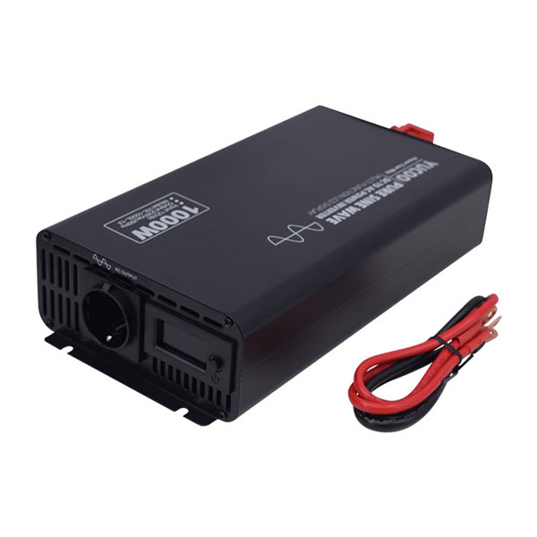 YK-1000L-12 Inverter Καθαρού Ημιτόνου 12V DC - 220V AC 1000 Watt [8.3.3]