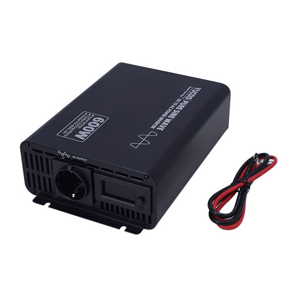YK-600L-24 Inverter Καθαρού Ημιτόνου 24V DC - 220V AC 600 Watt [8.3.6]