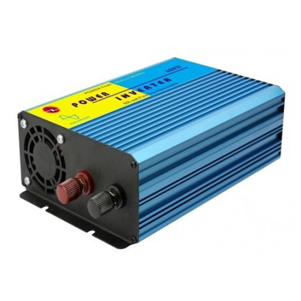 ZB-600-S 24V Inverter Καθαρού Ημιτόνου 24V DC - 220V AC 600 Watt με USB 5V [03.072.0127]
