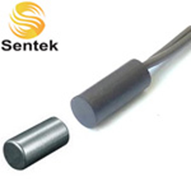 Sentek BR-1014 (ΚΑΦΕ) Πολύ λεπτή Χωνευτή μαγνητική επαφή με μεταλλικό μαγνήτη