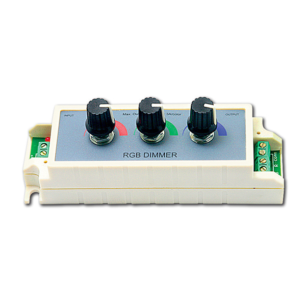 RGB-5.3.2 Wall LED RGB Dimmer 9A Επιτοίχιο Controller LED RGB με 3 κανάλια 12V - 24V