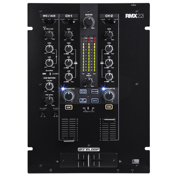 RELOOP RMX-22i DJ Επαγγελματικός μίκτης 2 καναλιών