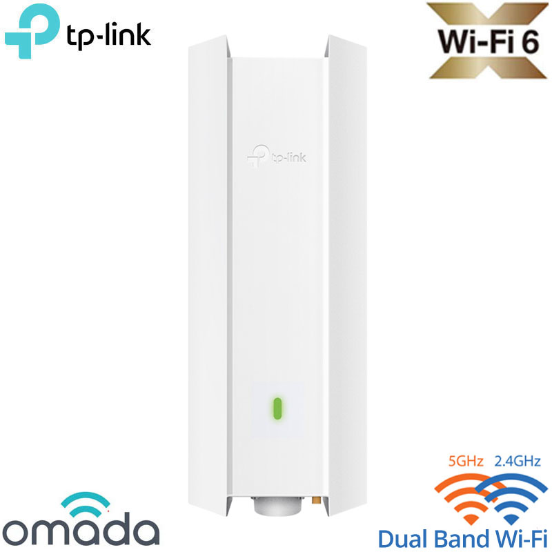 TP-Link EAP610-Outdoor AX1800 v1.20 Wi-Fi 6 PoE Gigabit Access Point Εξωτερικού Χώρου (Omada SDN) Mesh Technology