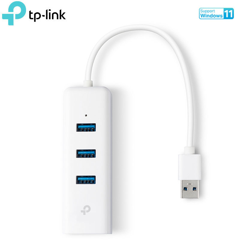 TP-Link UE330 v3.0 USB 3.0 - 3-Port Hub & Gigabit Ethernet Adapter 